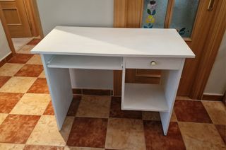 Mesa escritorio blanca