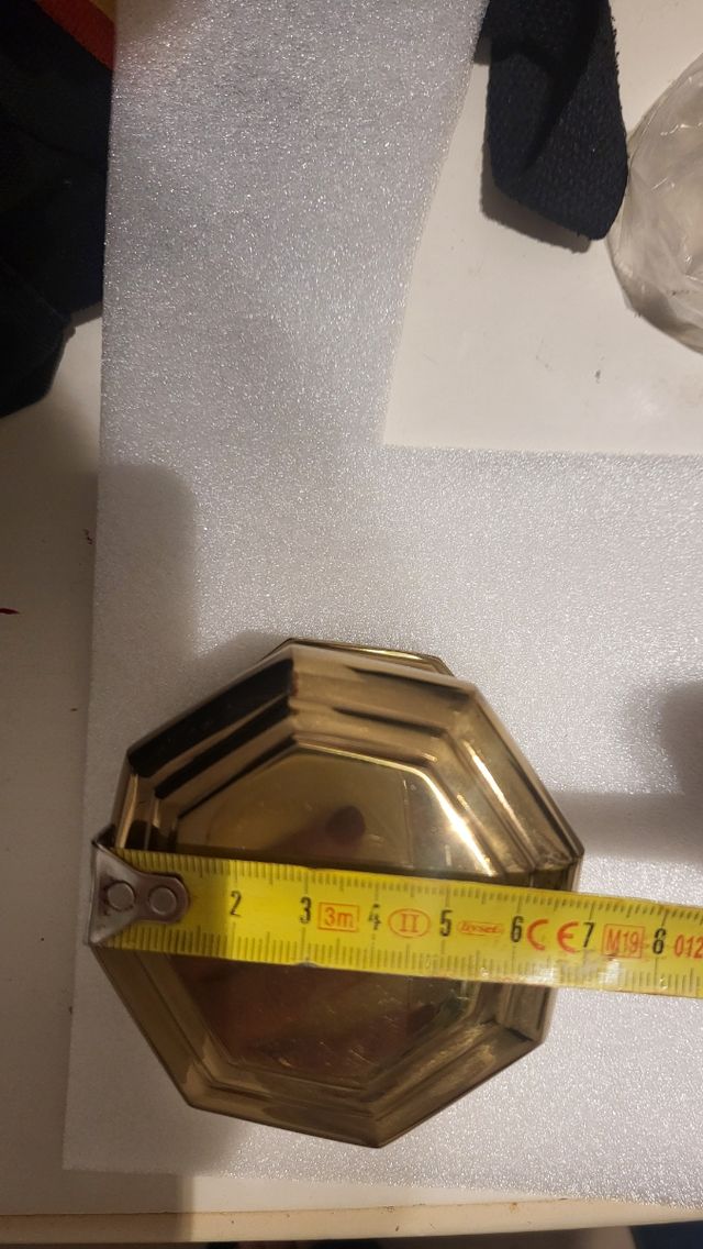 Pomello per porta in bronzo spazzolato. Qualità eccellente