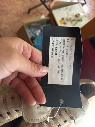 Botas lotto sala niño talla 31