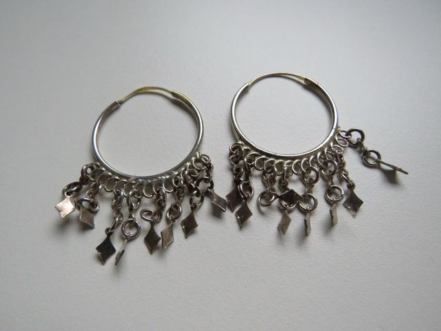 Aros Plata Pendientes