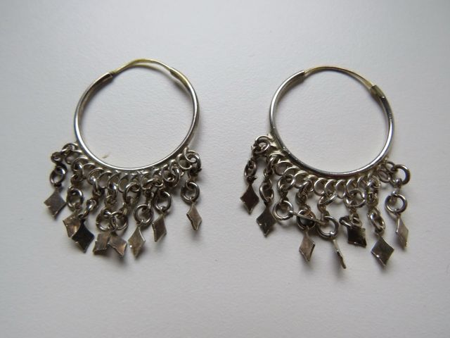 Aros Plata Pendientes