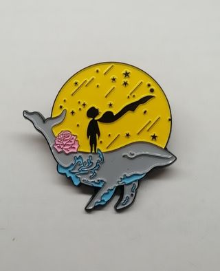 Pin Pequeno Príncipe - Baleia