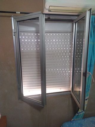 Ventana aluminio 2 hojas