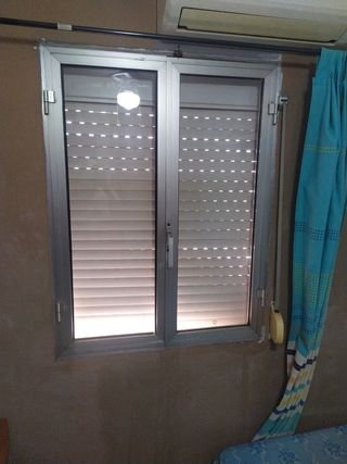Ventana aluminio 2 hojas