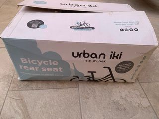 Asiento niños bici Urban Iki blanco nuevo