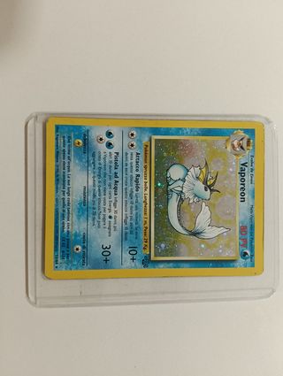 Carta Vaporeon 1995 - Pokémon