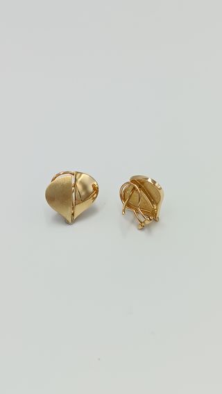 Pendientes de oro de 18kt.