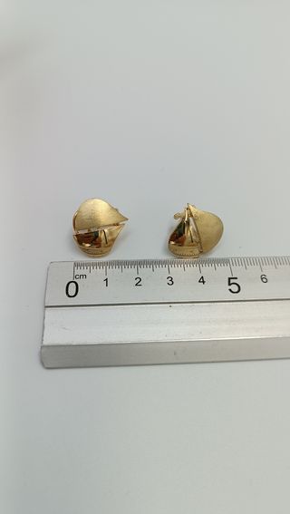 Pendientes de oro de 18kt.