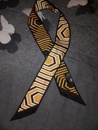 Foulard BVLGARI - oro e nero Double face