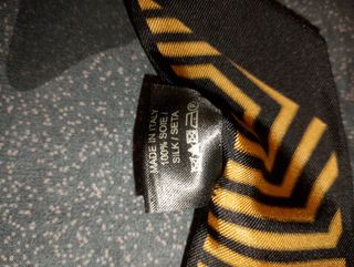 Foulard BVLGARI - oro e nero Double face