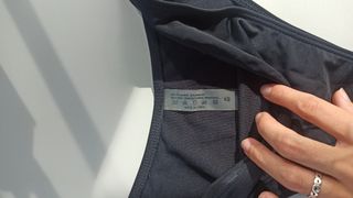 Braga bikini negra - alta