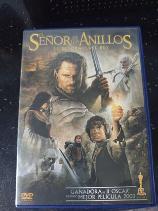 DVD El Señor de los Anillos: El Retorno del Rey