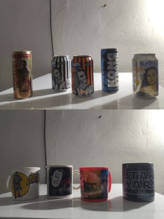 Tazas y vasos merchandising cine