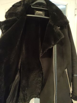 Cazadora negra Pull&Bear