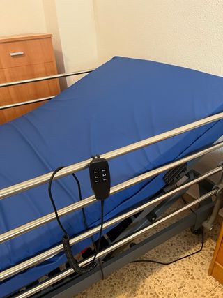 Cama articulada hospitalaria