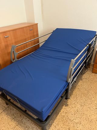 Cama articulada hospitalaria