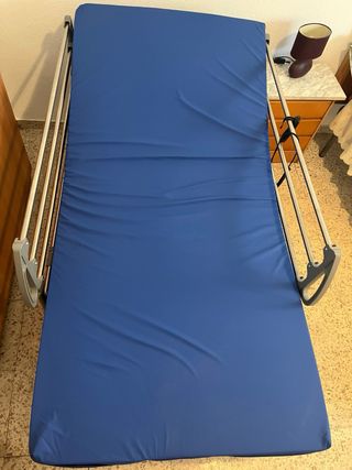 Cama articulada hospitalaria