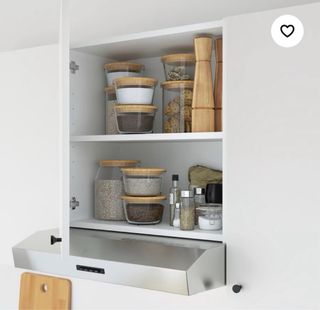 Armario blanco 60x30x60 cm - 1 balda