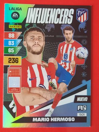 501 Mario Hermoso Nuevo influencer Adrenalyn 23-24