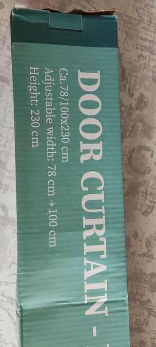 Cortina separador ambientes macramé boho - nueva