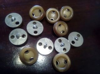 LOTE DE 12 BOTONES ANTIGUOS