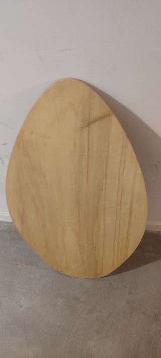 Tabla skimboard madera. 88,5 largo x48,5 ancho