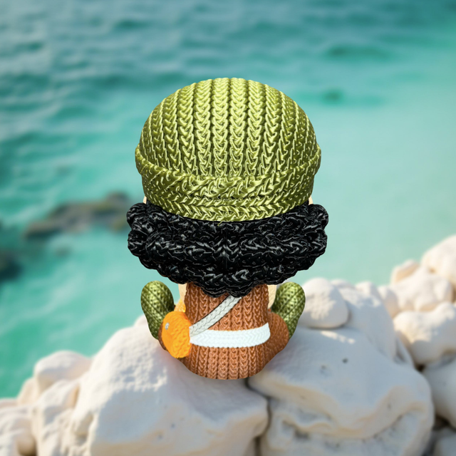 Usopp One Piece figura estilo crochet