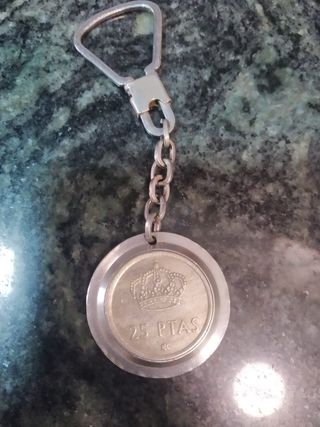 Llavero 25 Ptas (España) Años 70-80