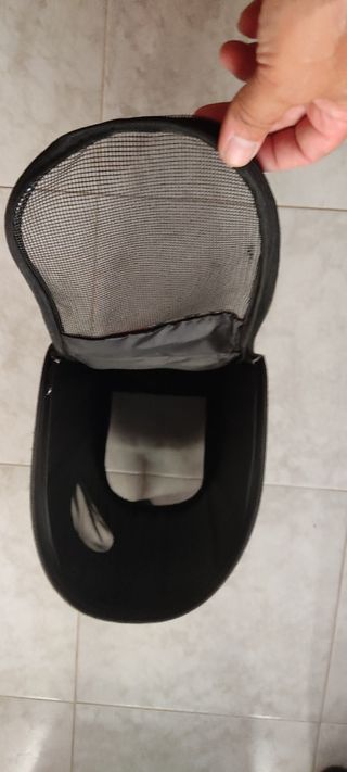 Transportín mascotas beige-negro