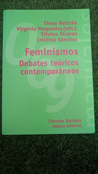 Feminismos: Debates teóricos contemporáneos (El...