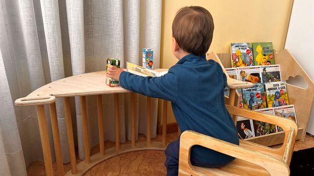 CHOLLO Muebles infantiles 8 en 1 - Balancines