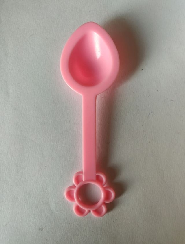 Posate bimbi rosa - 2 pezzi