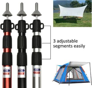 Barra telescópica para Camping