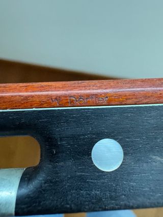 Arco violín Dörfler 1/4  madera de Pernambuco.