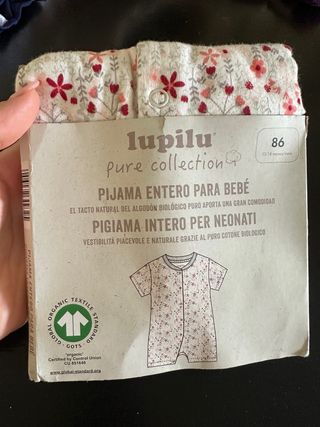 Pijama Lupilu bebé 86 (12-18m)