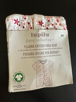 Pijama Lupilu bebé 86 (12-18m)