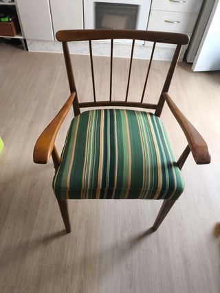 Sillón madera estilo vintage