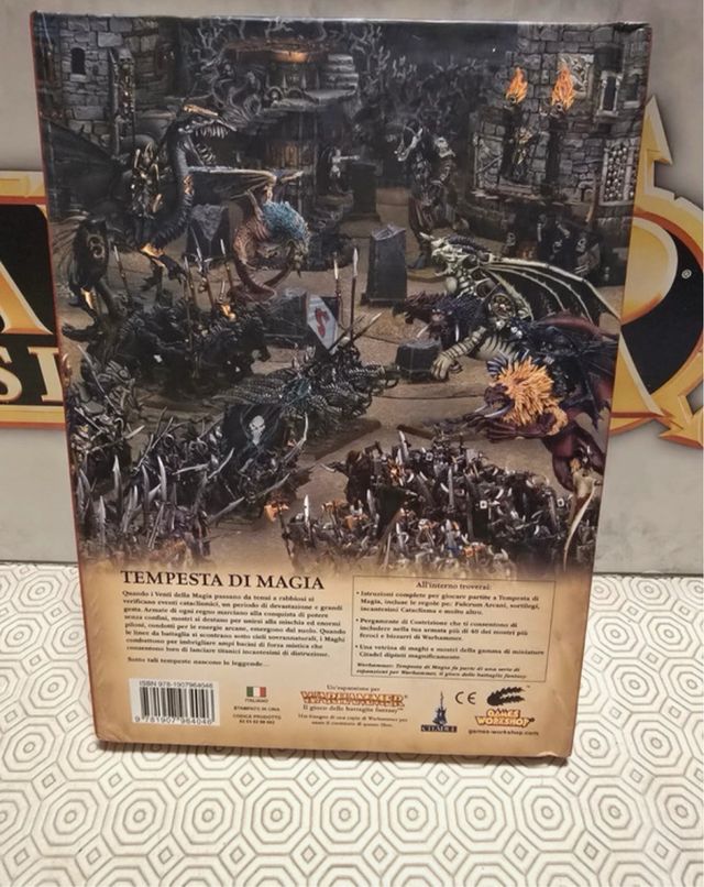 Libro Warhammer Tempesta di Magia 8th Ed.