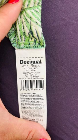 Vestido corto Desigual multicolor