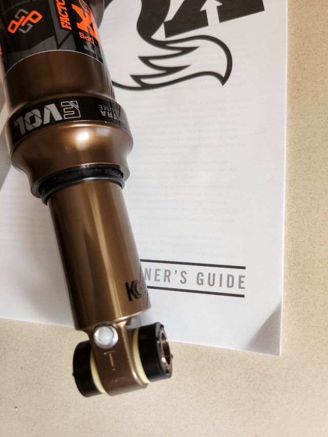 Amortiguador Fox DPS Factory Kashima 165x45mm