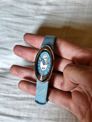 Reloj Time Force Ovalado Azul nuevo