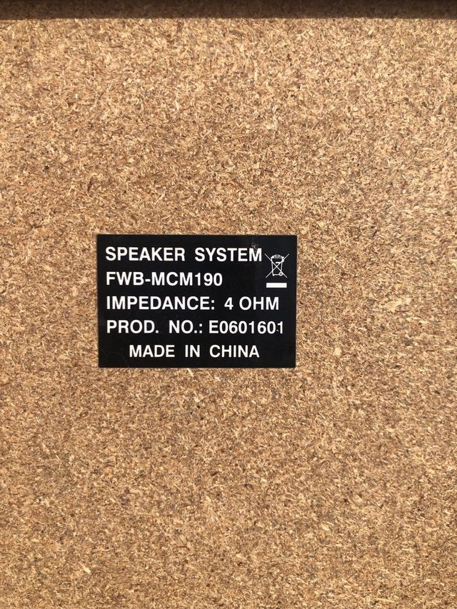 Altavoces Philips - Marrón y Plata