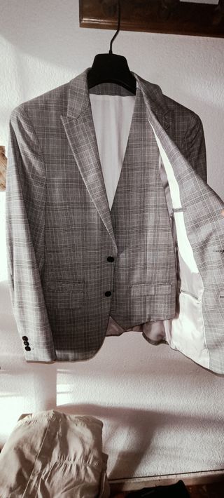 Traje Gris Niño - 3 piezas
