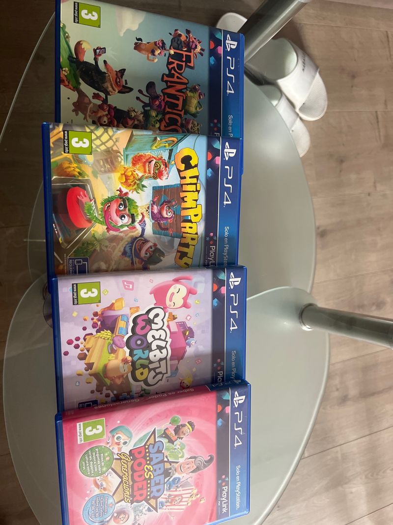 Imagen de 4 Juegos PS4 (PlayStation 4): Chimparty, Frantics,