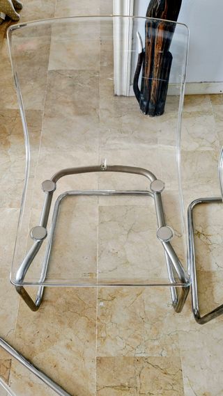4 Sillas IKEA Tobias Transp.