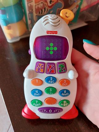 Teléfono Fisher Price bebé ALEMÁN