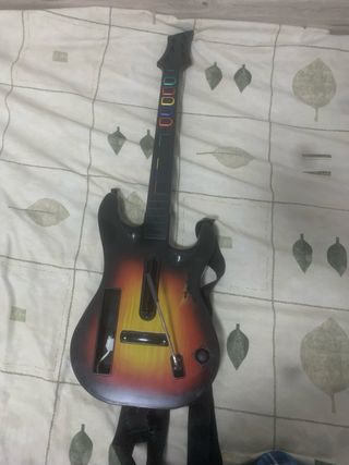 Guitarra Guitar Hero con el jueho incluido