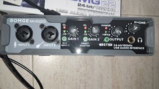 BMG22: Interfaz de Audio USB