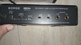 BMG22: Interfaz de Audio USB