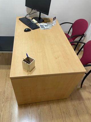 Mesa oficina madera - beige